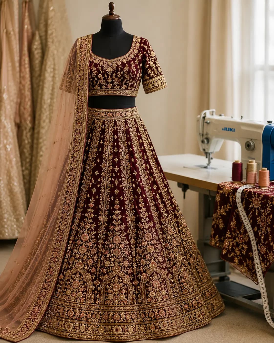 Lehenga Fitting